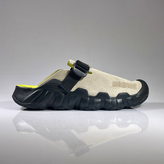 HYPERPORT CLOG LEATHER X METALWOOD