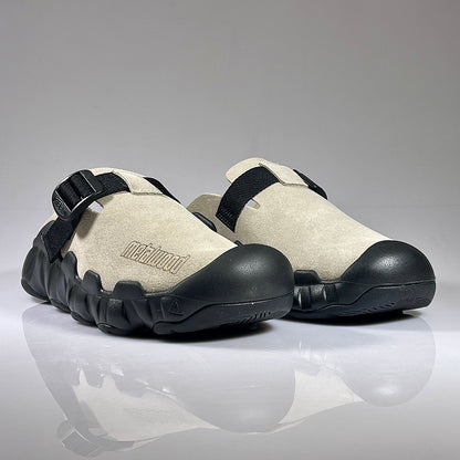 HYPERPORT CLOG LEATHER X METALWOOD