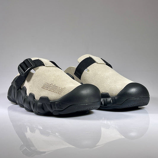 HYPERPORT CLOG LEATHER X METALWOOD