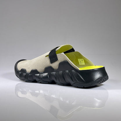 HYPERPORT CLOG LEATHER X METALWOOD