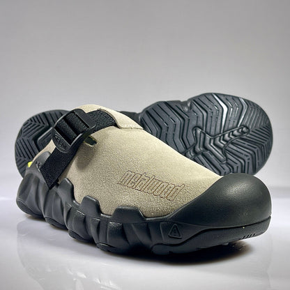 HYPERPORT CLOG LEATHER X METALWOOD