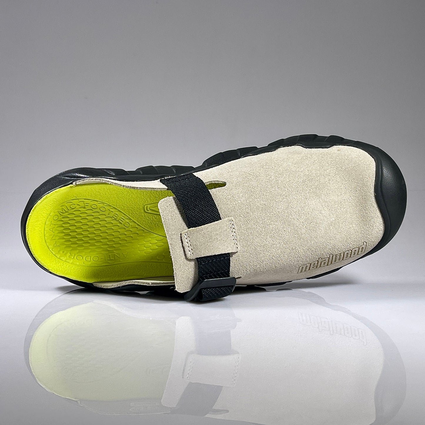 HYPERPORT CLOG LEATHER X METALWOOD