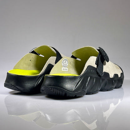 HYPERPORT CLOG LEATHER X METALWOOD